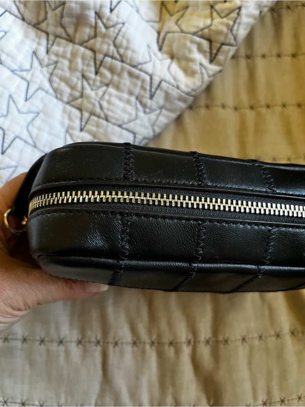Coachtopia Alter Ego Black Leather Cosmetic Bag - Picture 12 of 16